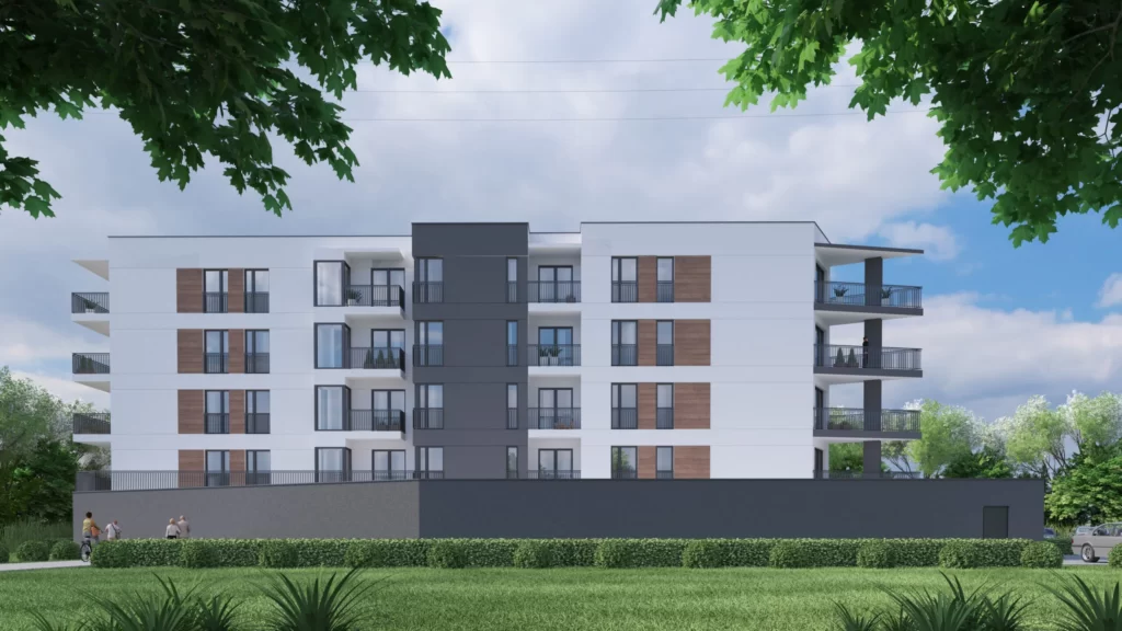 Wizualizacja - Apartamenty Powstańców