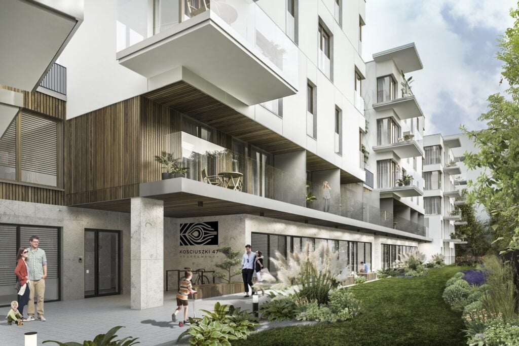 Wizualizacja - Apartamenty Kościuszki