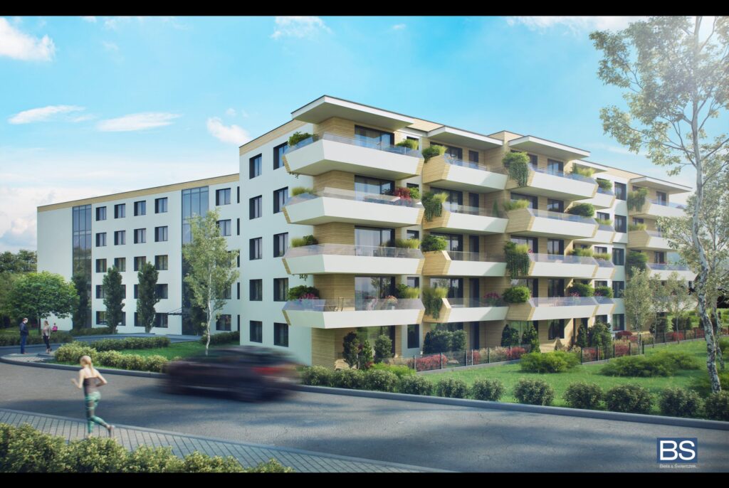 Wizualizacja - Apartamenty przy Parku Woźniców
