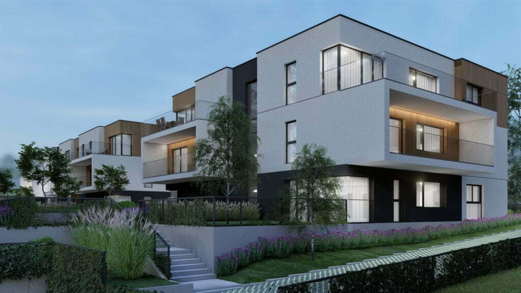 Wizualizacja - Apartamenty Czeremchowa