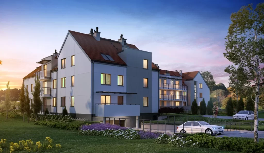 Wizualizacja - Villa Centrum