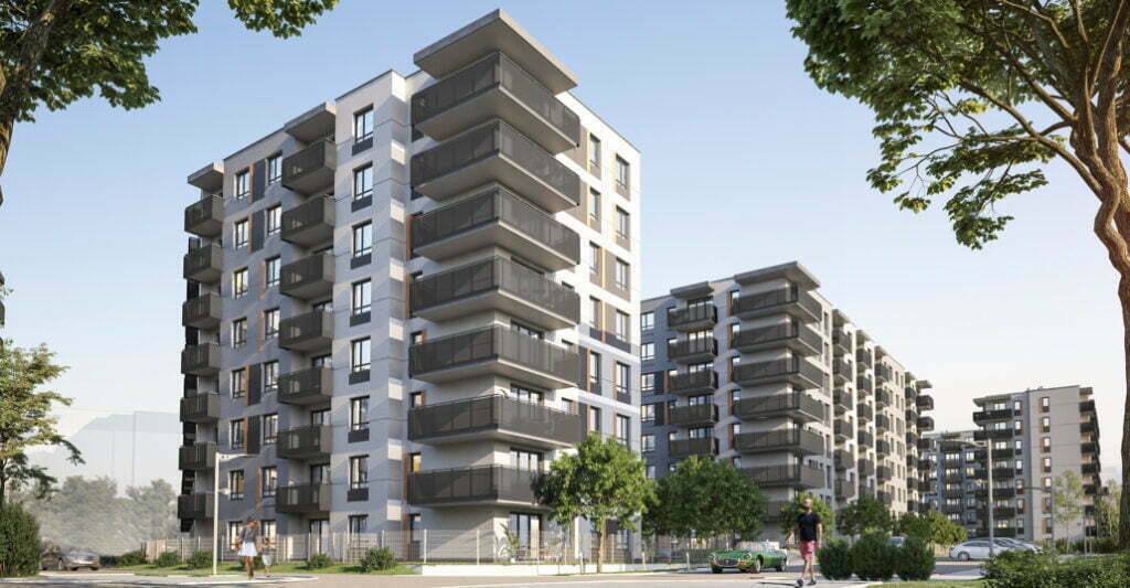 Wizualizacja - Apartamenty Lubicka