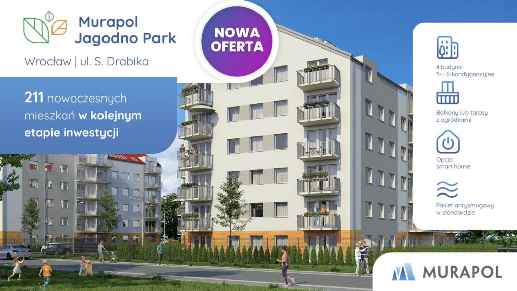 Wizualizacja - Murapol Jagodno Park