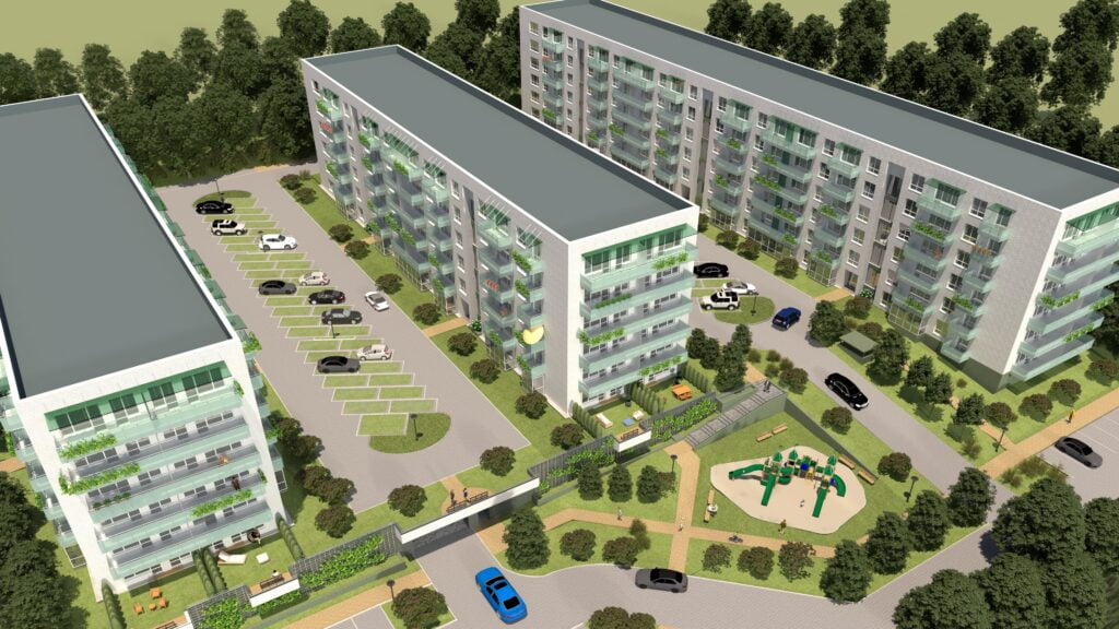 Wizualizacja - Apartamenty Tysiąclecia