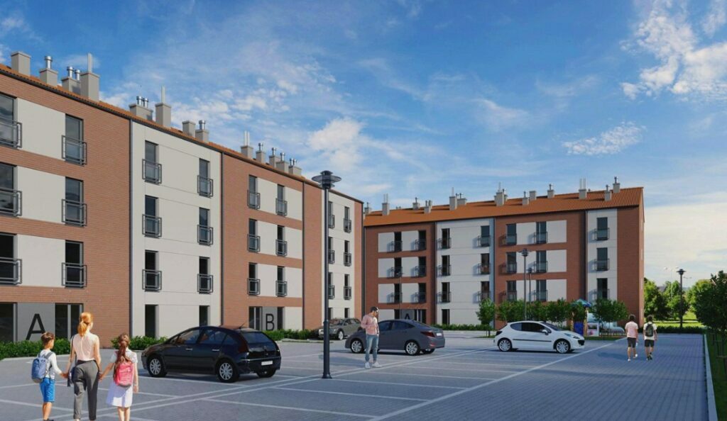 Wizualizacja - Apartamenty nad Wartą Etap II