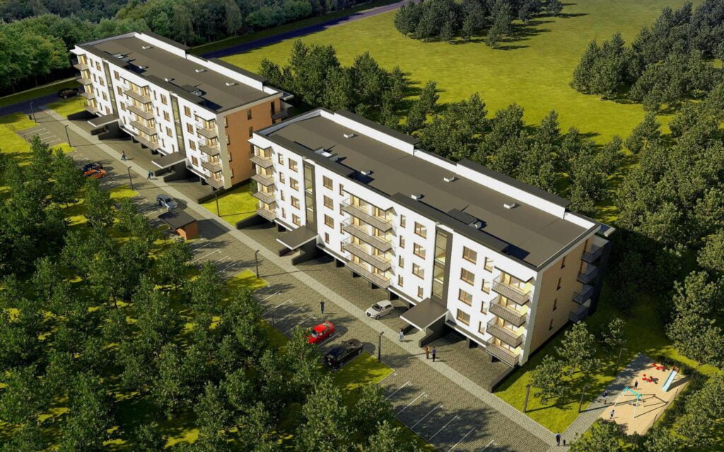 Wizualizacja - Osiedle na Wysokiej