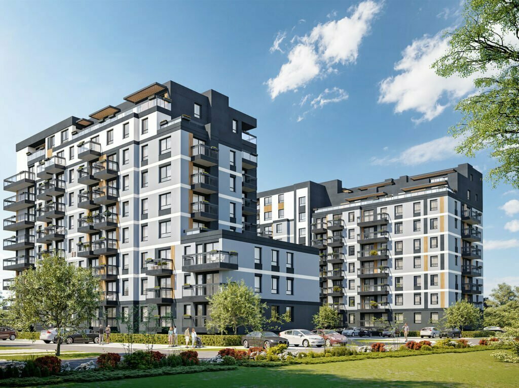Wizualizacja - Apartamenty Złota