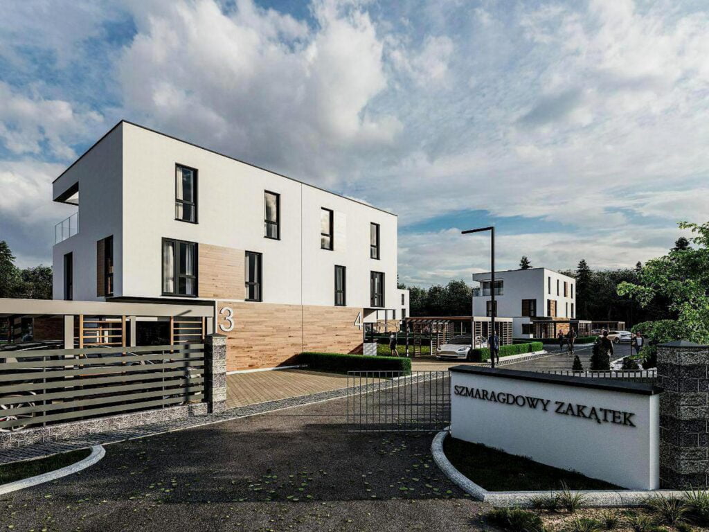 Wizualizacja - Szmaragdowy Zakątek