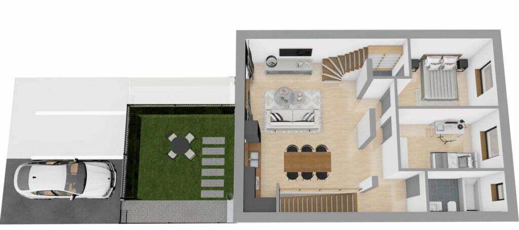 Wizualizacja - Nowy Otok Apartments