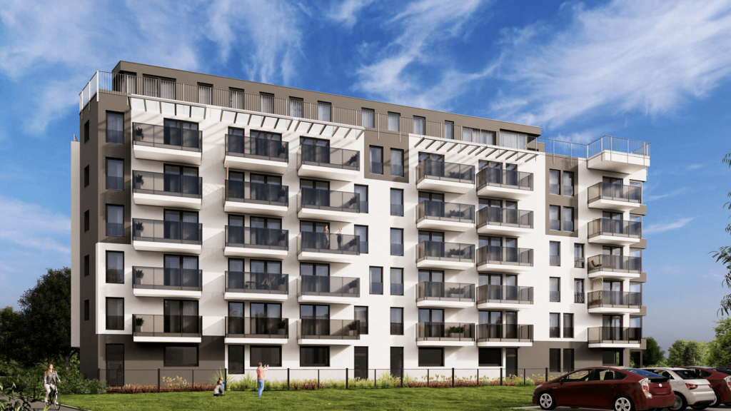 Wizualizacja - Apartamenty Browarna