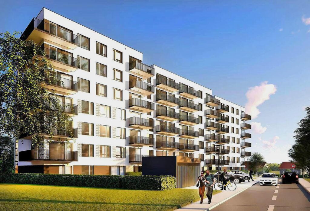 Wizualizacja - Apartamenty Warszawska