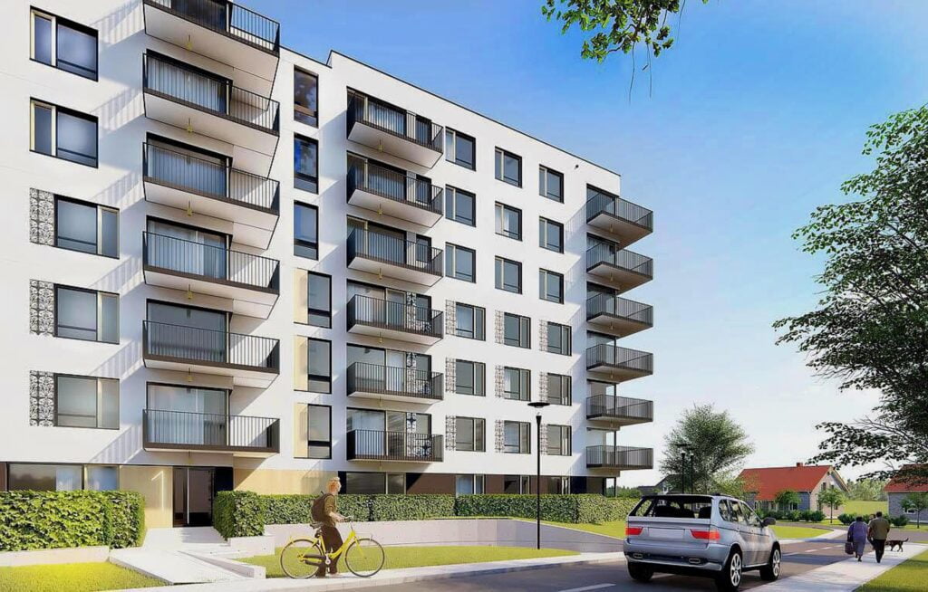 Wizualizacja - Apartamenty Warszawska