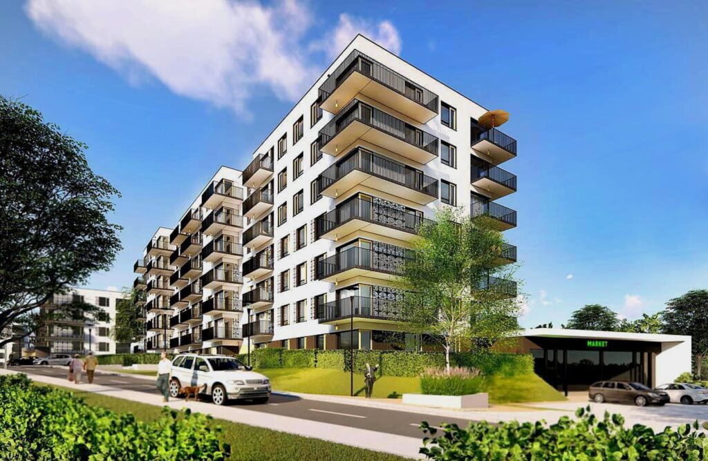 Wizualizacja - Apartamenty Warszawska