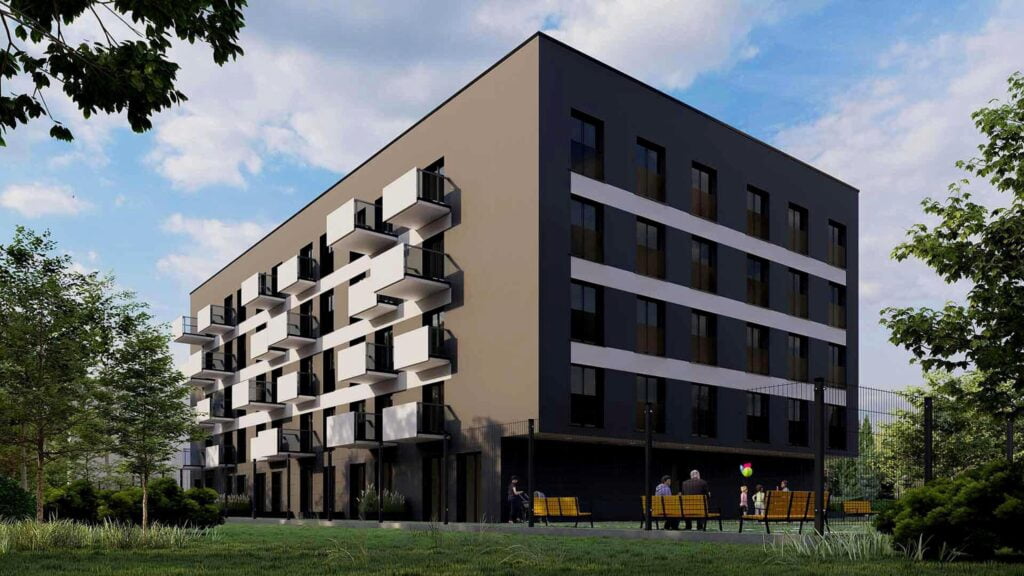 Wizualizacja - Apartamenty Grey