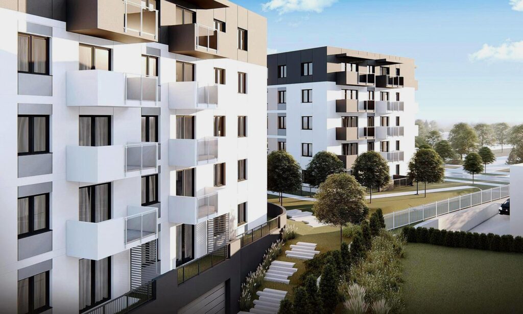 Wizualizacja - Apartamenty Wysockiego