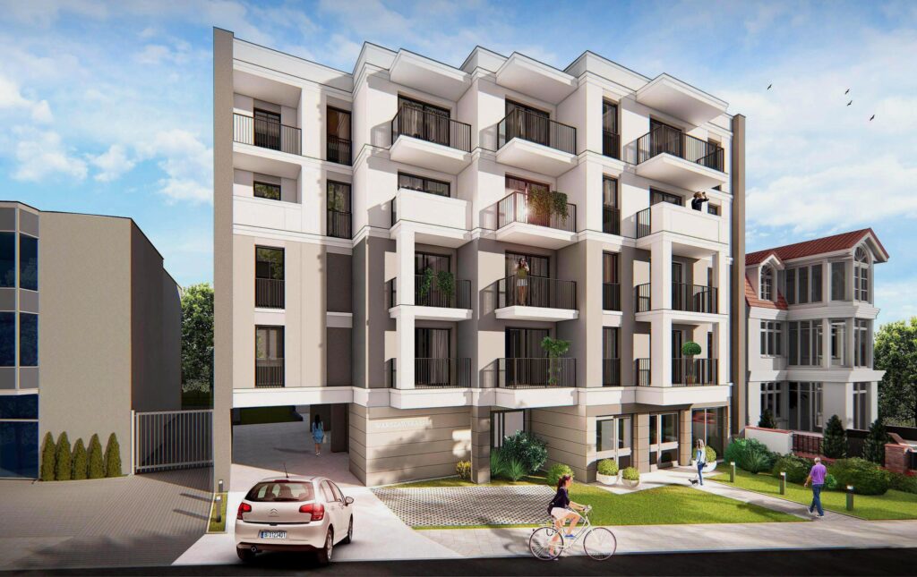 Wizualizacja - Apartamenty Warszawska 109