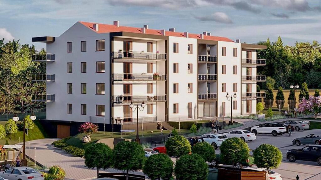 Wizualizacja - Osiedle Na Skraju Lasu