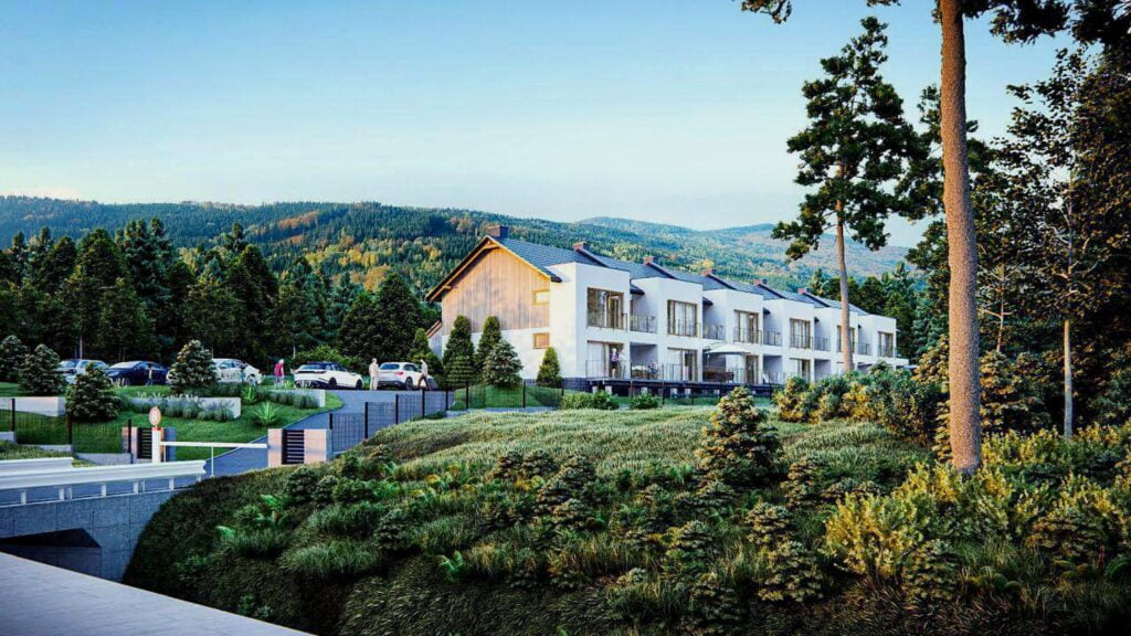 Wizualizacja - Apartamenty Szczyrk Uzdrowiskowa