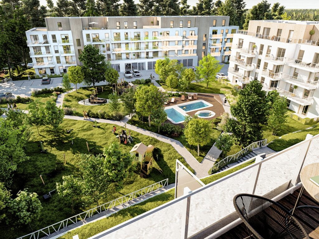 Wizualizacja - Apartamenty Bałtyk