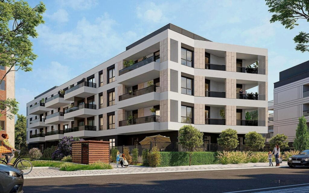 Wizualizacja - Apartamenty Staszica 9
