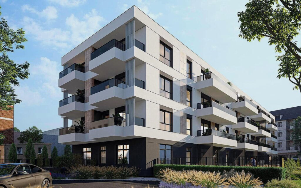 Wizualizacja - Apartamenty Staszica 9