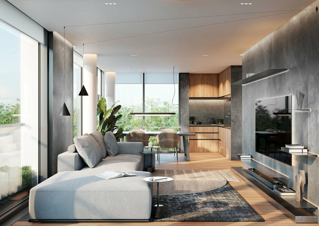 Wizualizacja - Apartamenty Norwida