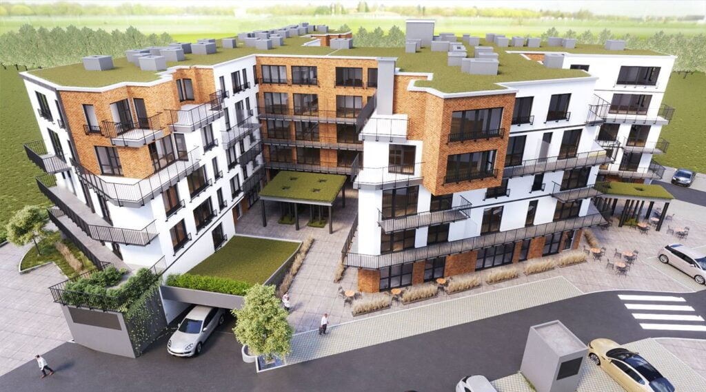 Wizualizacja - Apartamenty Korczaka