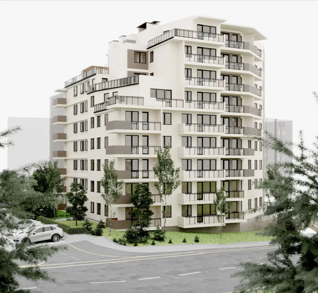 Wizualizacja - Capital Towers Residence
