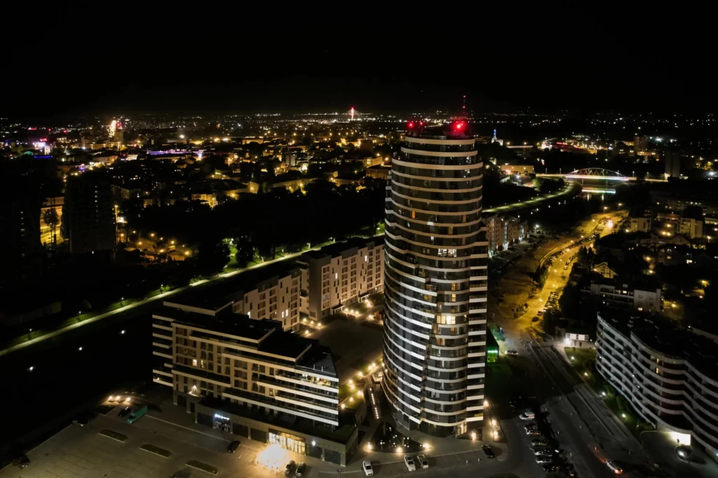 Wizualizacja - Capital Towers