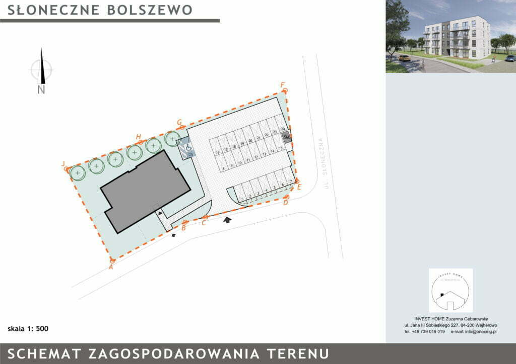 Wizualizacja - Słoneczne Bolszewo
