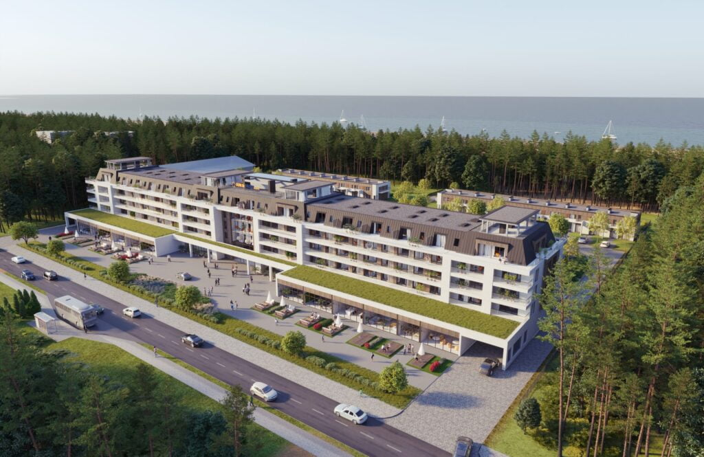 Wizualizacja - Apartamenty Marina Rogowo