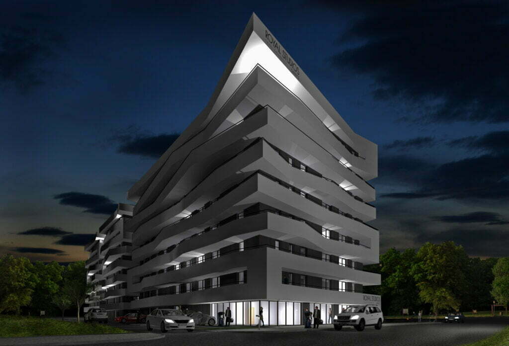Wizualizacja - Royal Studios Gliwice