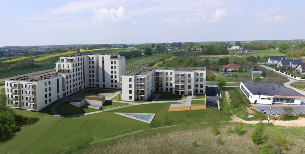 Wizualizacja - Osiedle Jemiołuszki