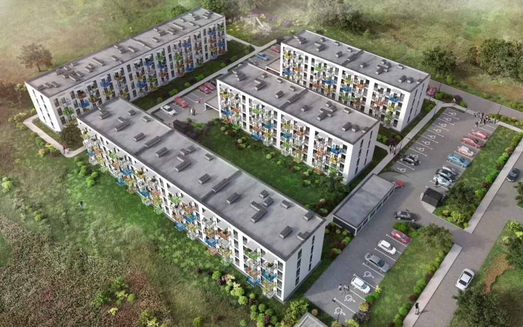 Wizualizacja - Osiedle 4 Pory Roku