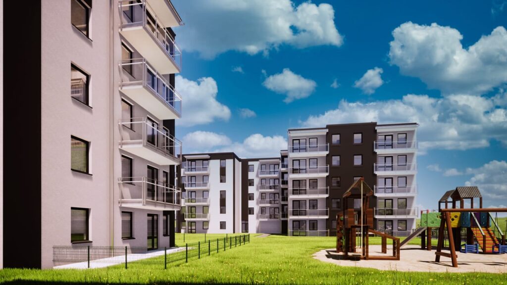 Wizualizacja - Apartamenty Panorama Rządz