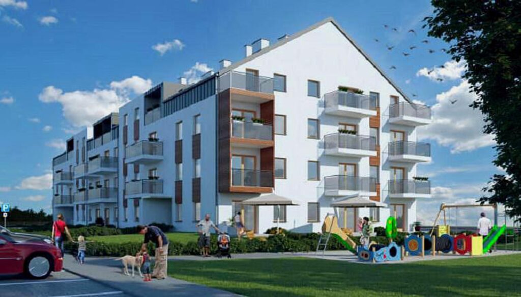 Wizualizacja - Osiedle Słoneczna 16