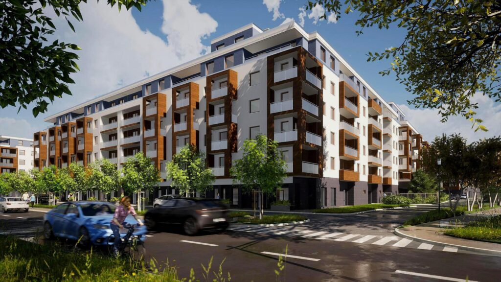 Wizualizacja - Apartamenty nad Wilgą