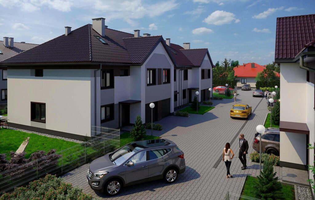 Wizualizacja - Malinowy Zakątek