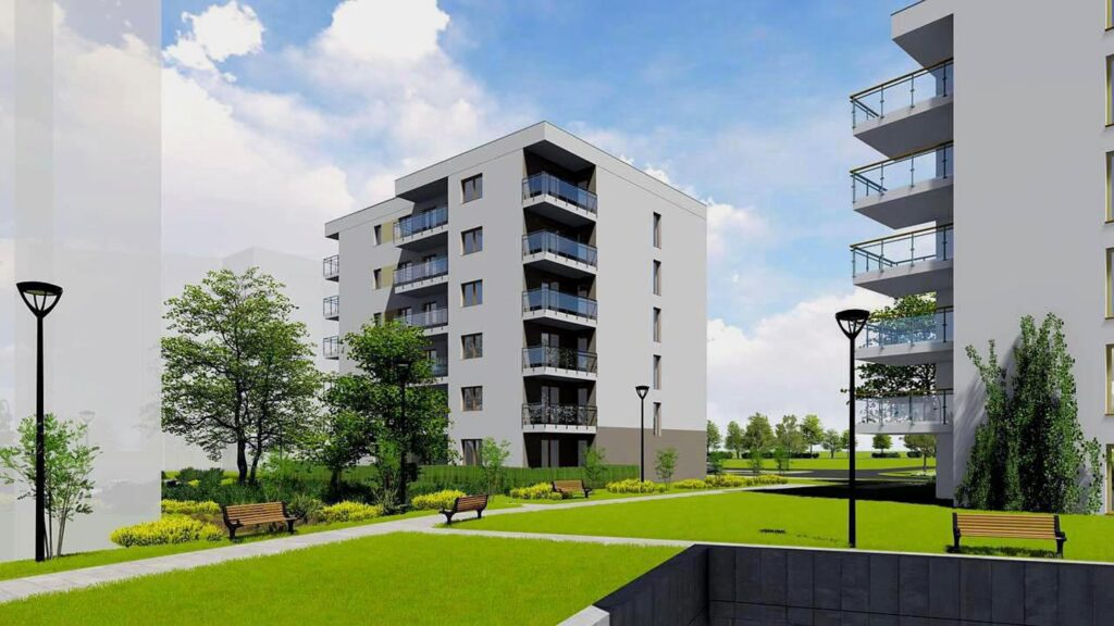Wizualizacja - Nowe Centrum Września
