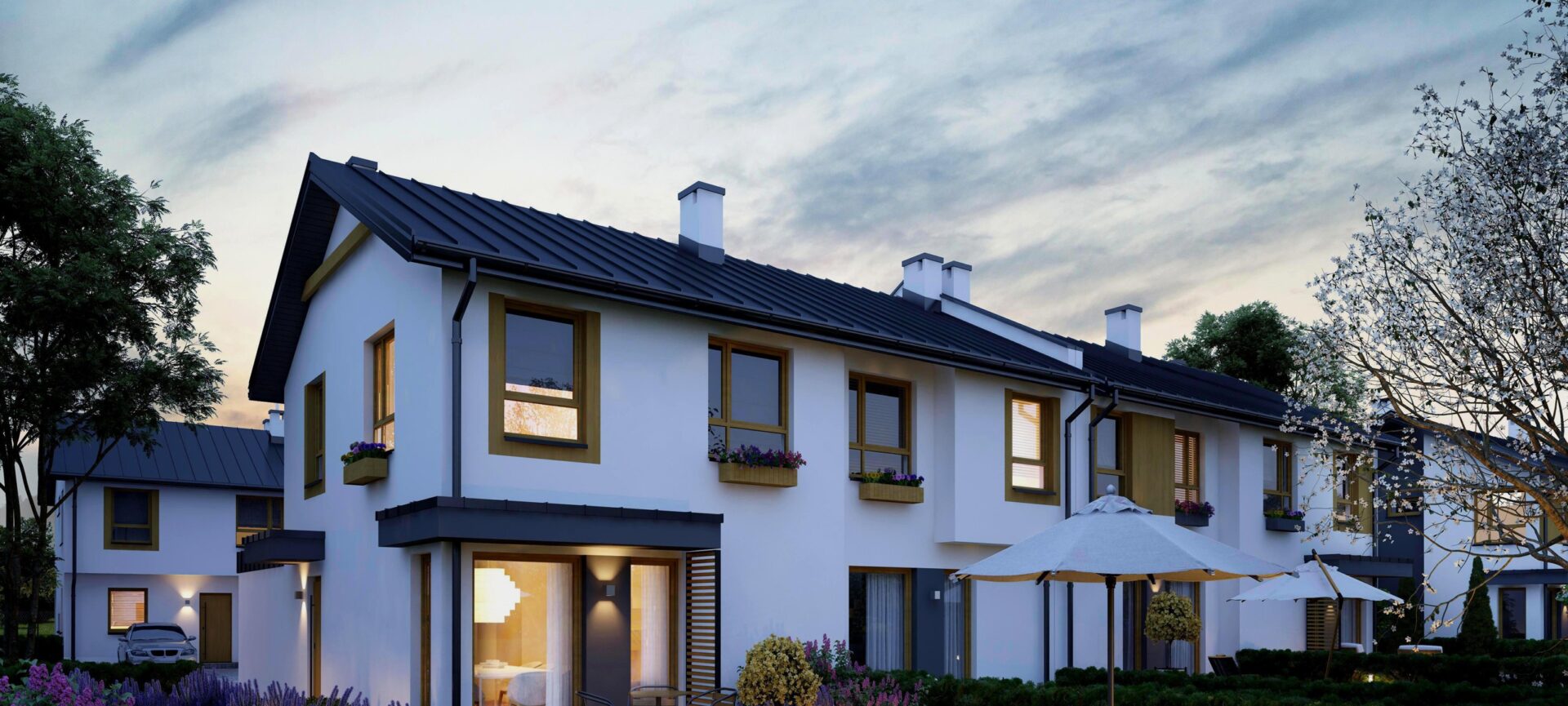 Domy przy Willowej w Raszynie