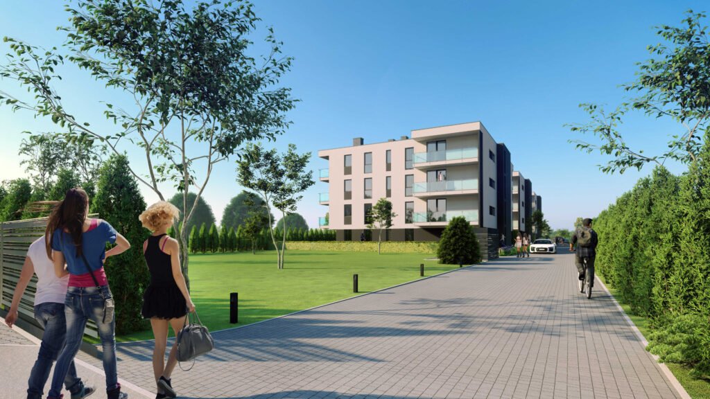 Wizualizacja - Apartamenty przy Świętokrzyskiej