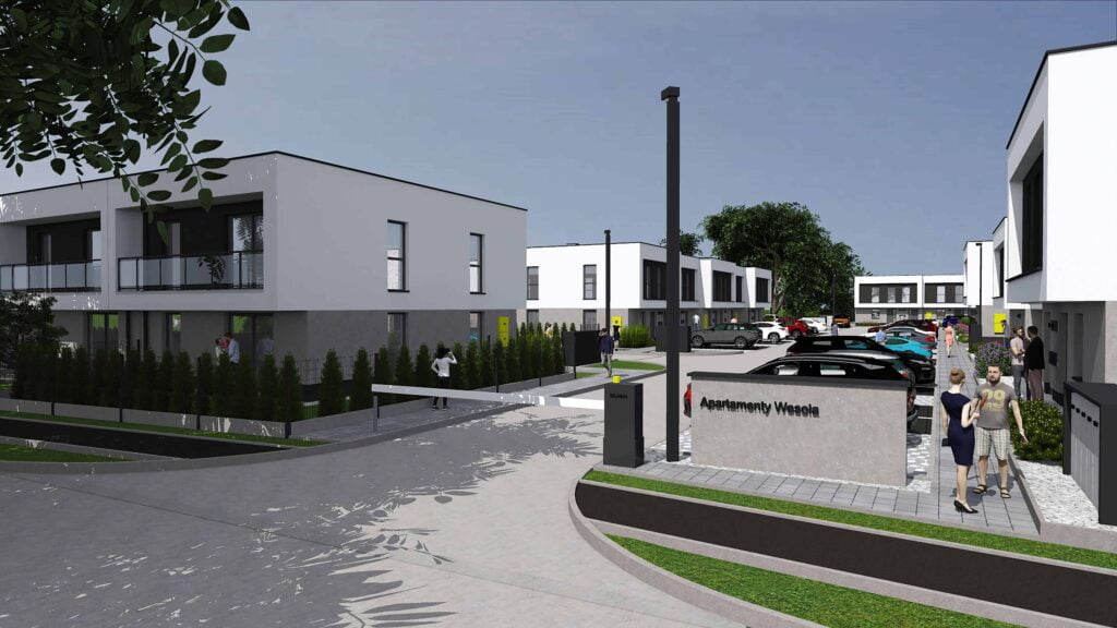 Wizualizacja - Apartamenty Wesoła