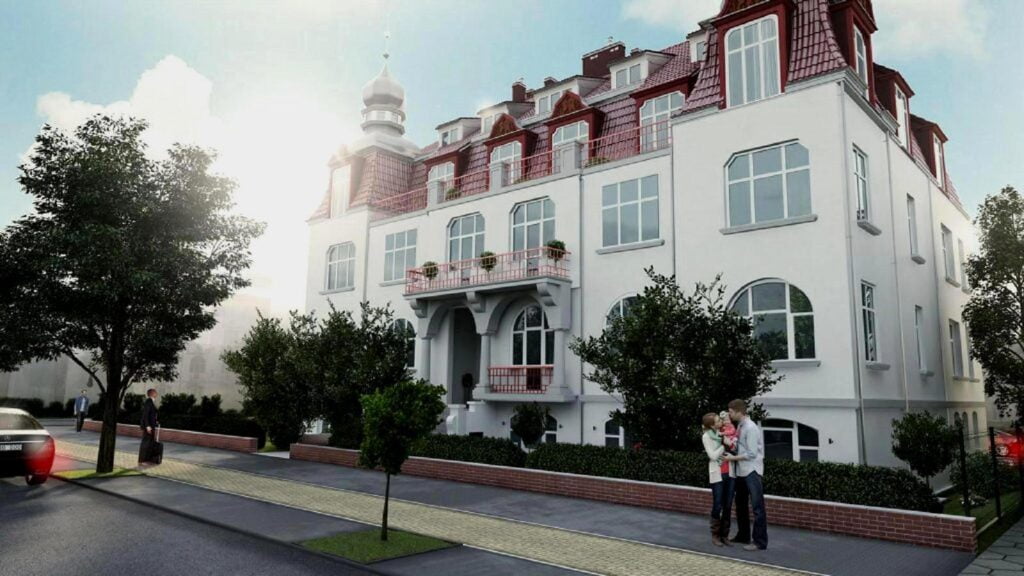 Wizualizacja - Apartamenty Wisus