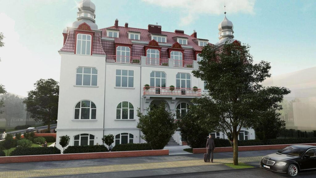 Wizualizacja - Apartamenty Wisus