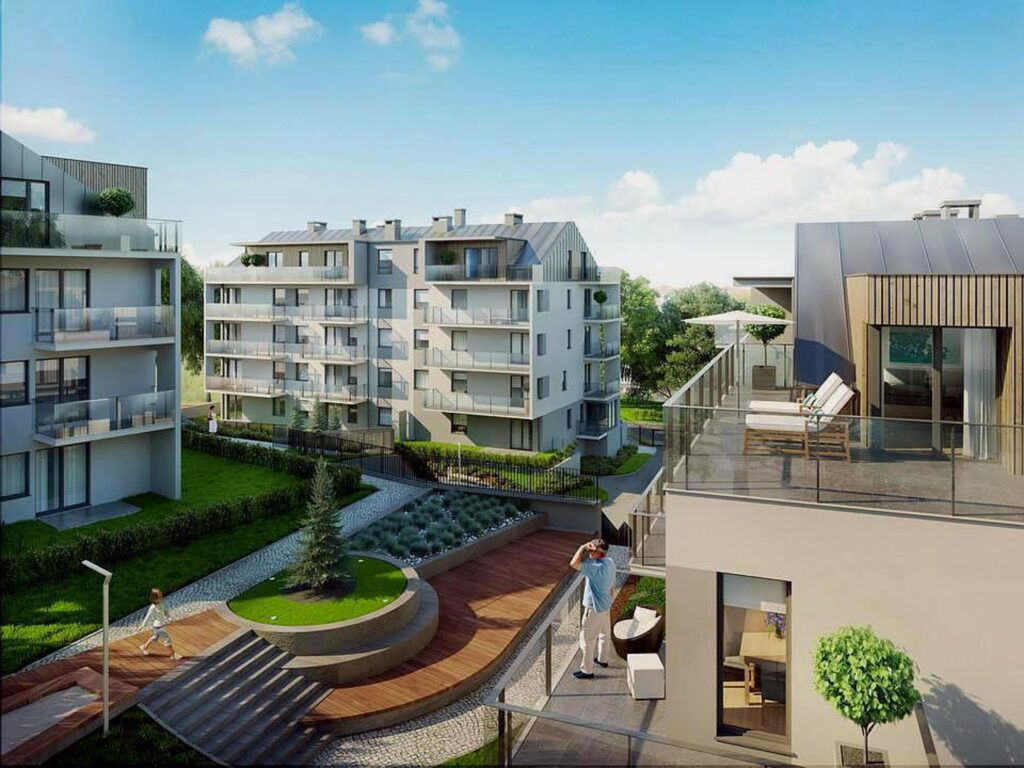 Wizualizacja - Kamienice Malczewskiego