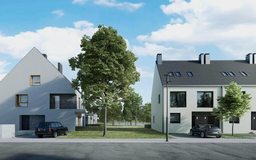 Wizualizacja - Tarasy nad Stawem