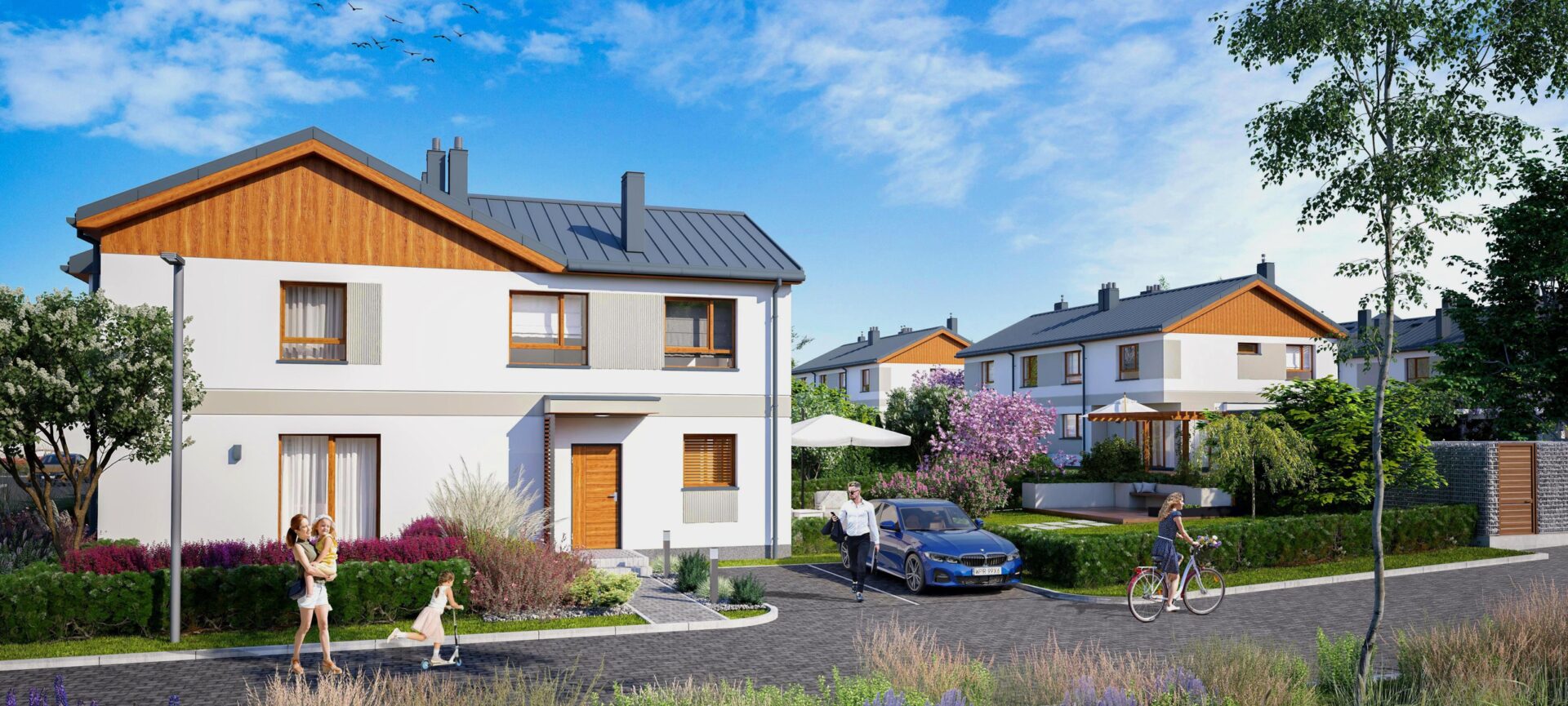 Domy przy Willowej w Raszynie