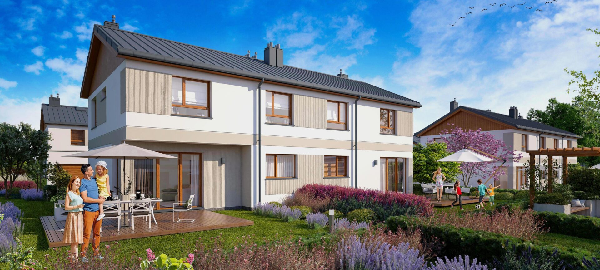 Domy przy Willowej w Raszynie