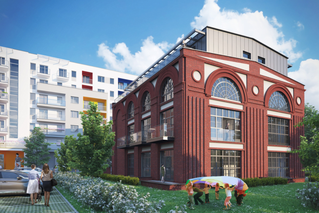 Wizualizacja - MODERN LOFT – bud. B