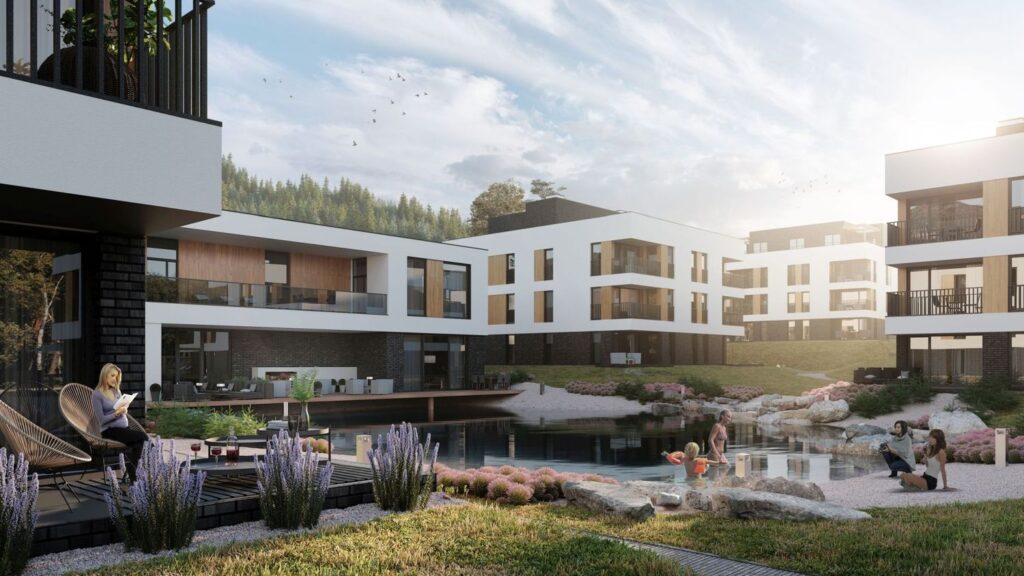 Wizualizacja - Wisełka Apartamenty